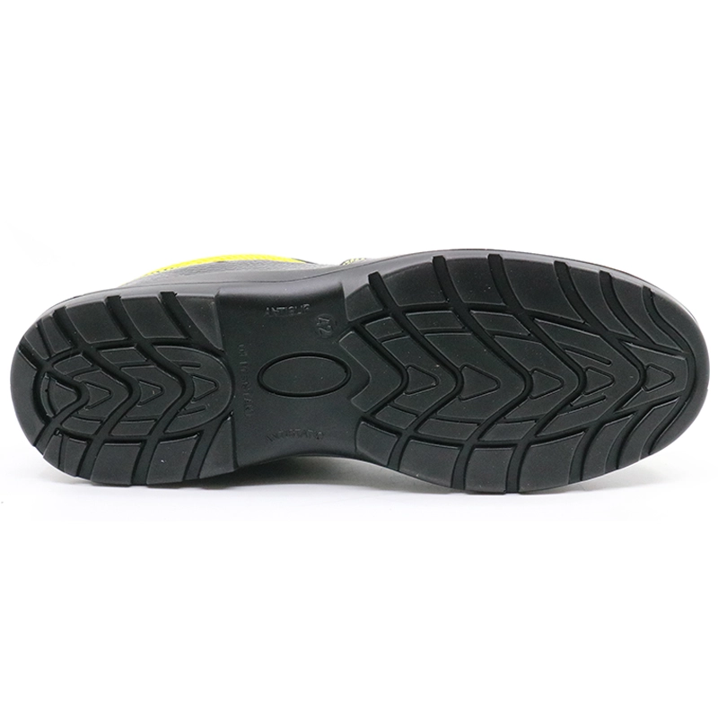 中国 SU028 Anti static suede leather plastic toe cap work shoes safety 制造商