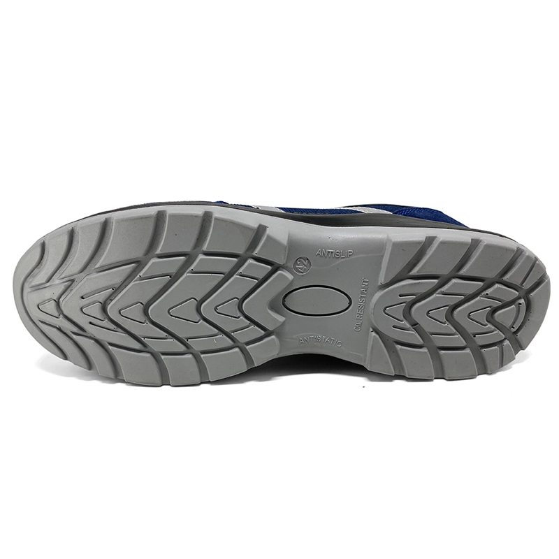 China SU035 Anti slip suede leather composite toe puncture proof sport safety shoes manufacturer