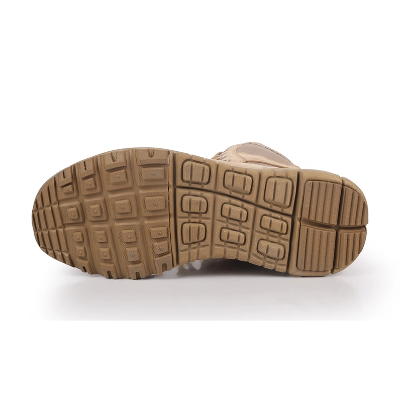 China Super light cemented suede leather military combat desert boots manufacturer