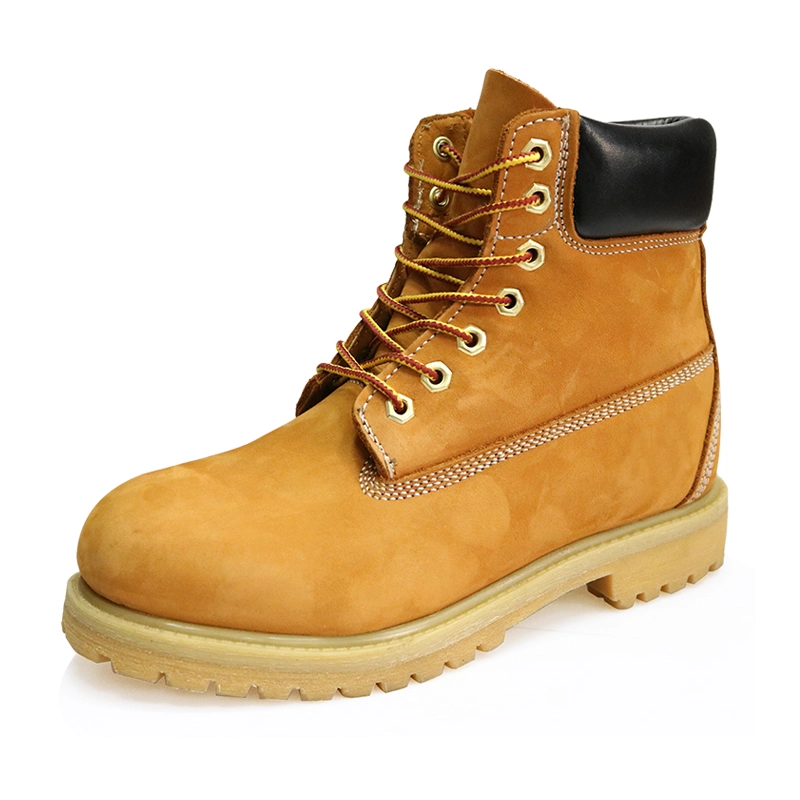 中国 TB001 砂皮革 timberlind 风格工作安全靴 制造商