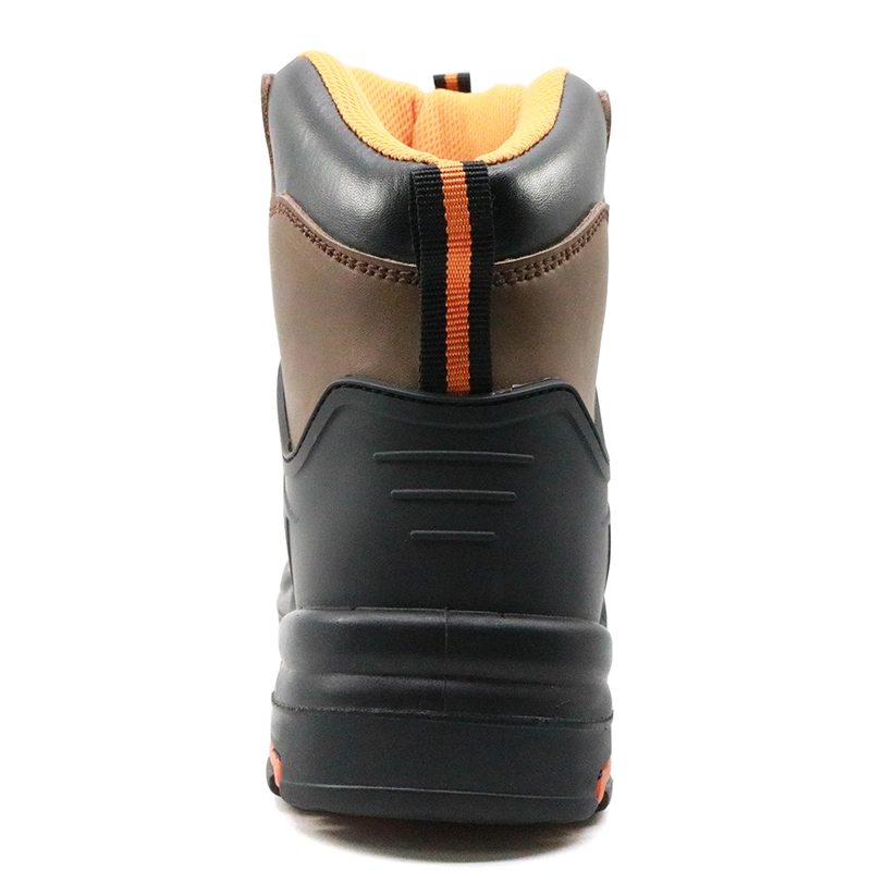 China TC001 heat resistant rubber sole steel toe safety boots shoes manufacturer