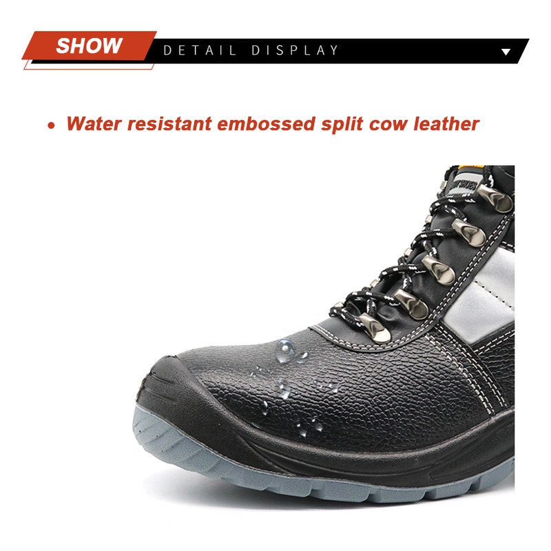 China TM004 Oil water resistant anti static steel toe anti puncture tiger master brand industrial safety shoes manufacturer