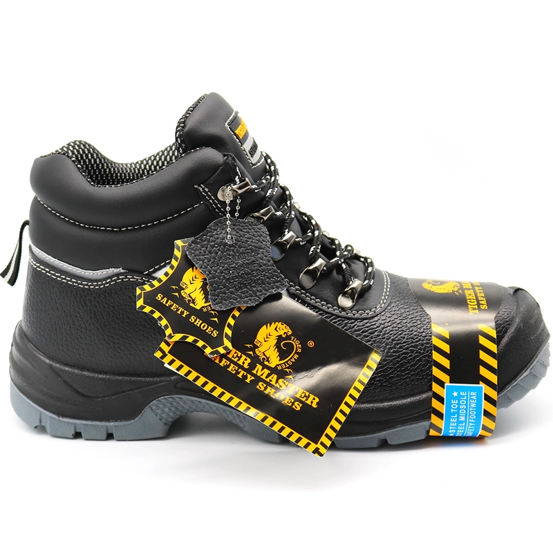 China TM004 Oil water resistant anti static steel toe anti puncture tiger master brand industrial safety shoes manufacturer