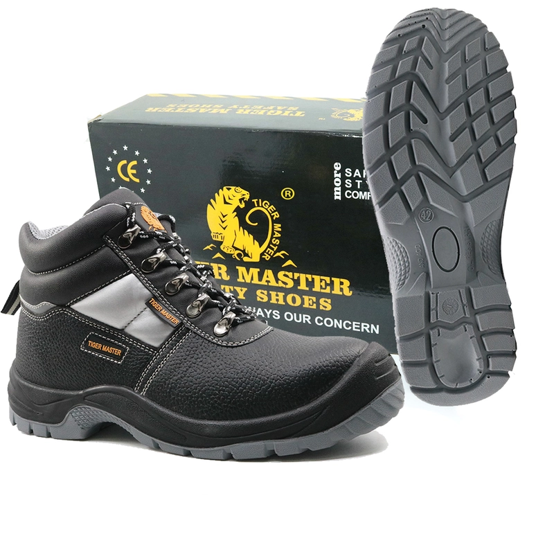China TM004 Oil water resistant anti static steel toe anti puncture tiger master brand industrial safety shoes manufacturer