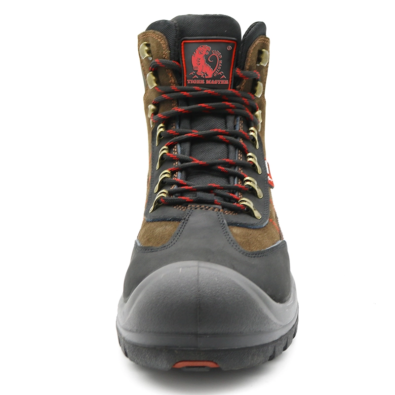 China TM101 Heat resistant oil acid proof steel toe anti puncture sport type safety shoes manufacturer