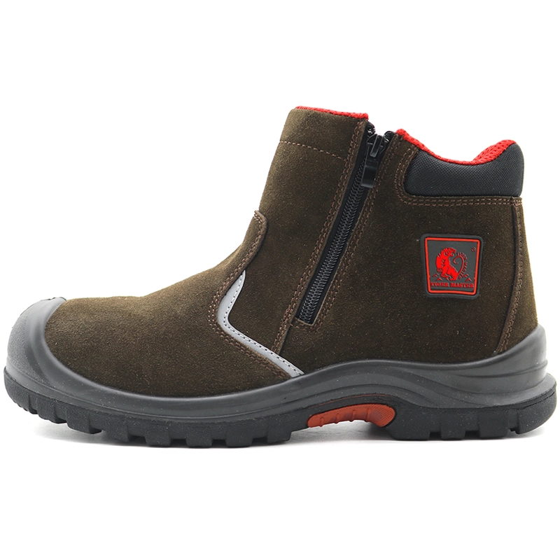 China TM103 Oil acid proof anti slip steel toe prevent puncture sport safety shoes without laces manufacturer