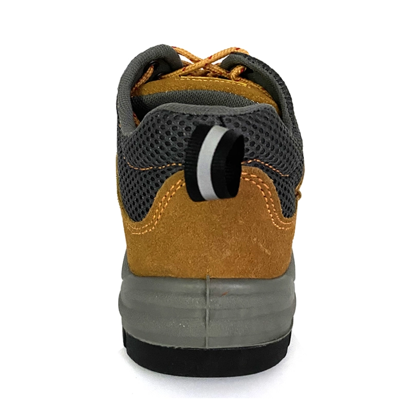 China TM203 Oil slip resistant suede leather steel toe cheap safety work shoes manufacturer