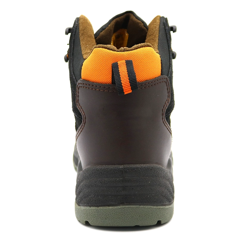 China TM2004 Oil slip resistant suede leather lining chile industrial safety shoes steel toe cap manufacturer