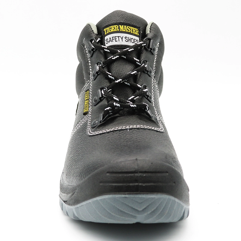 China TM055 Anti slip puncture resistant tiger master brand anti static safety shoes steel toe cap manufacturer