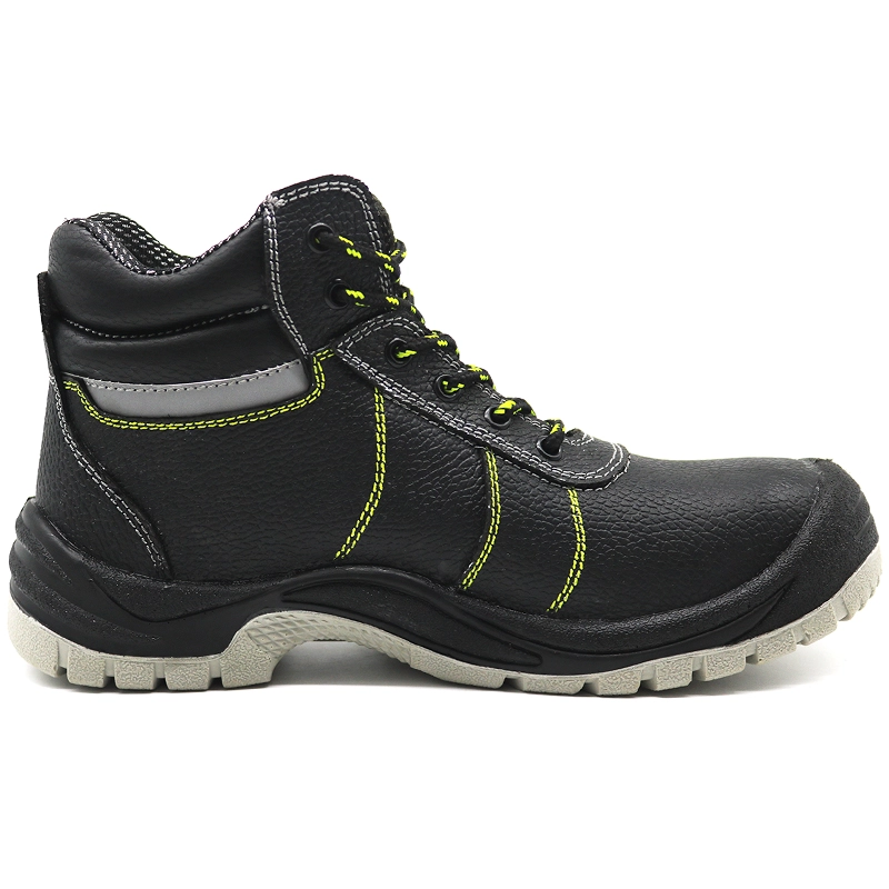 China TM2008 oil and water resistant anti slip steel toe puncture proof construction safety shoes manufacturer