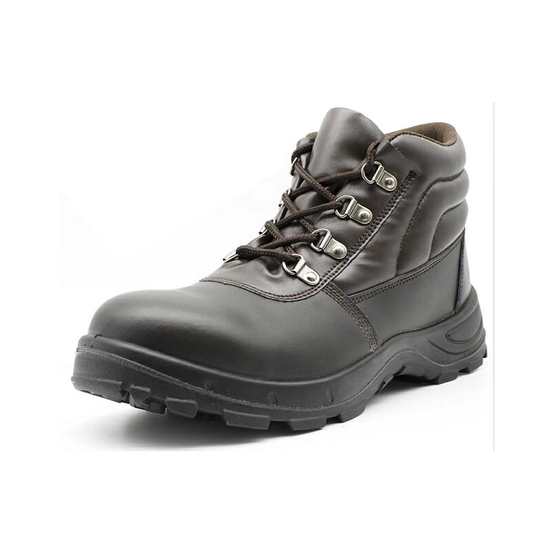 China TM2015 oil proof slip resistant anti puncture construction working safety shoes steel toe manufacturer