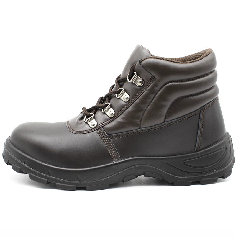 China TM2015 oil proof slip resistant anti puncture construction working safety shoes steel toe manufacturer