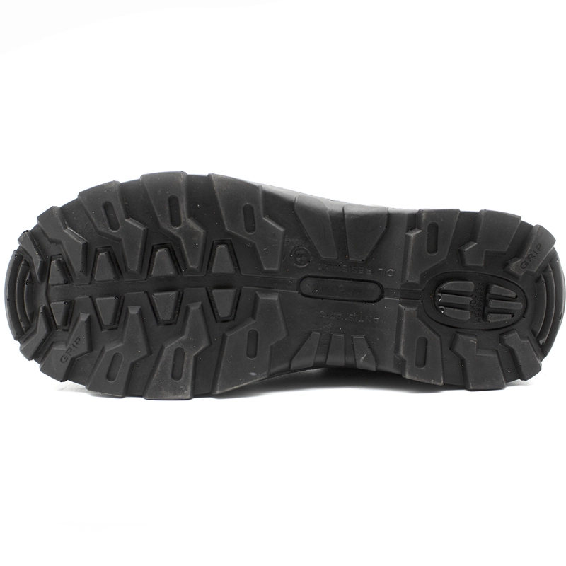 China TM2015 oil proof slip resistant anti puncture construction working safety shoes steel toe manufacturer