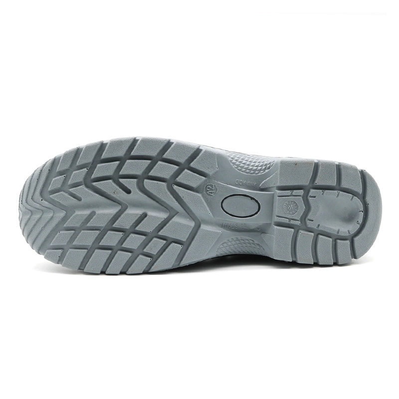 China TM2016 Anti slip suede leather steel toe prevent puncture sport type safety shoes manufacturer