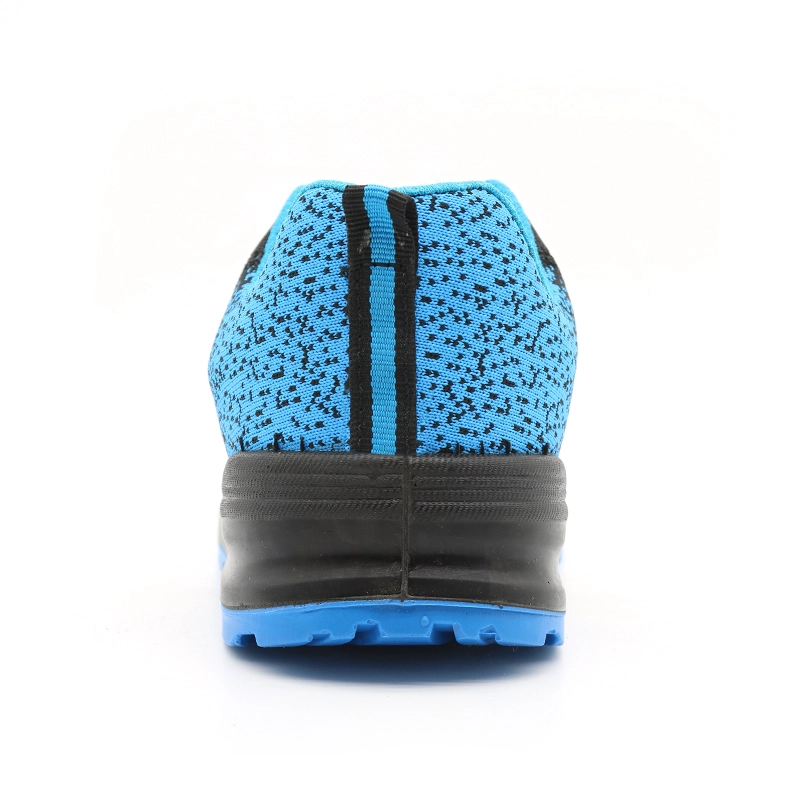 China TM212B Blue non-slip metal free composite toe anti puncture airport safety shoes sports manufacturer