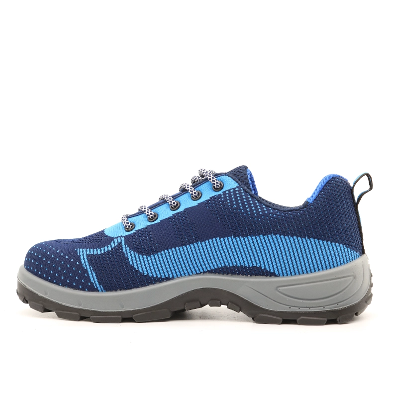 China TM213 Oliebestendige antislip PU-loopzool stalen neus stalen tussenplaat antistatische veiligheidssportschoenen fabrikant