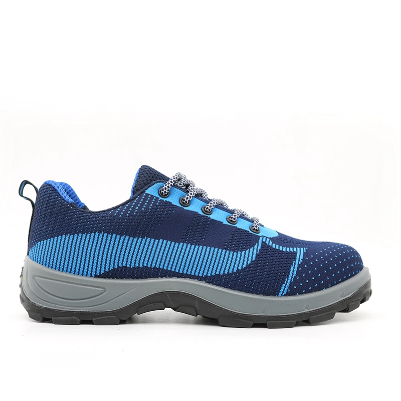 China TM213 Oliebestendige antislip PU-loopzool stalen neus stalen tussenplaat antistatische veiligheidssportschoenen fabrikant