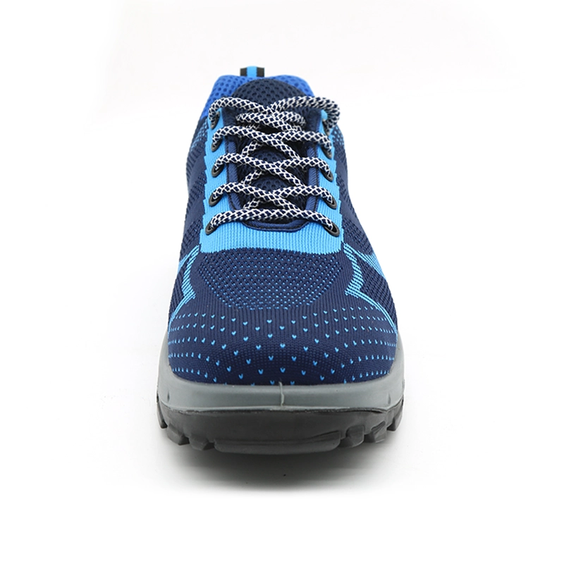 China TM213 Oliebestendige antislip PU-loopzool stalen neus stalen tussenplaat antistatische veiligheidssportschoenen fabrikant