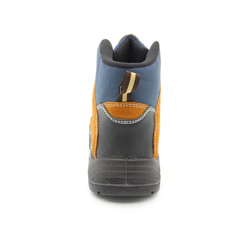 Cina TM219 Calzature antinfortunistiche sportive con puntale in acciaio antiscivolo in pelle scamosciata testa di moro suola in PU antiperforazione produttore