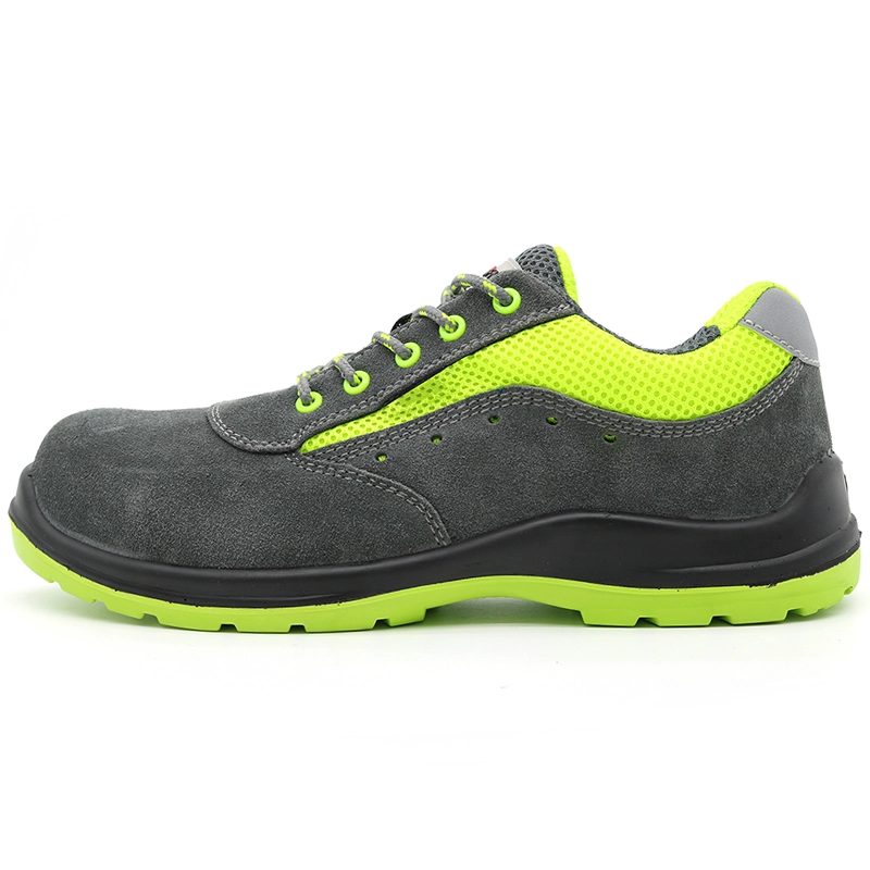 China TM223 Anti slip PU outsole CE composite toe metal free lightweight safety sport shoes manufacturer