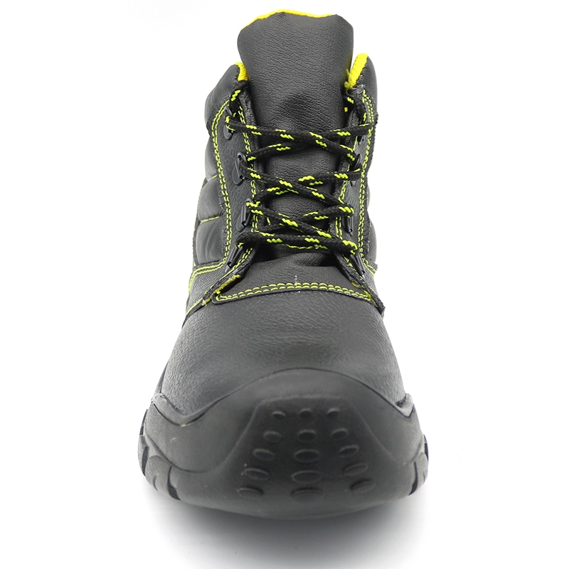 中国 TM3005 Oil acid resistant anti slip rubber sole steel toe prevent puncture leather safety shoes 制造商