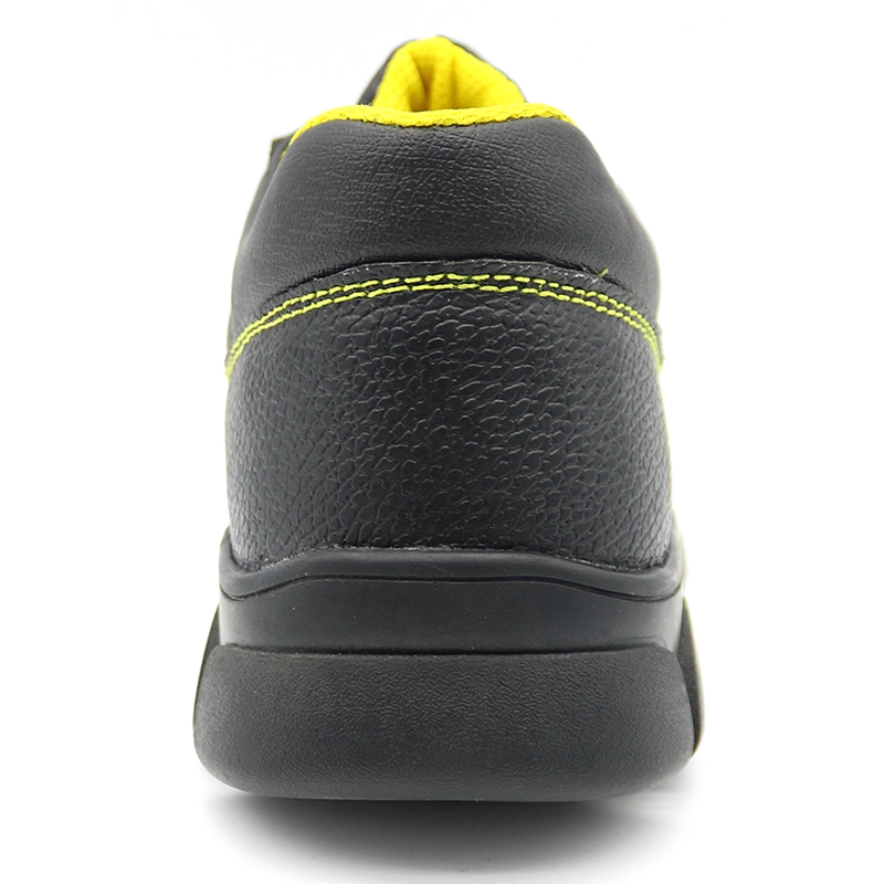China TM3006 Low ankle anti slip steel toe prevent puncture leather oil field work shoes manufacturer
