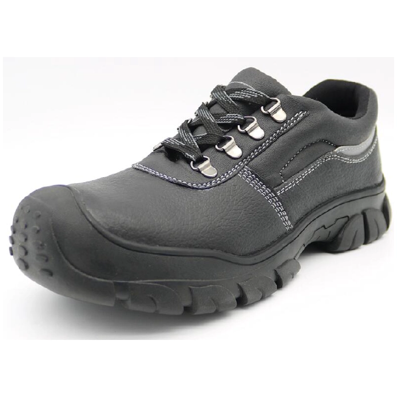 China TM3008 Oil slip resistant leather steel toe puncture proof safety shoes work shoes manufacturer