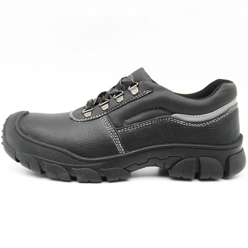 China TM3008 Oil slip resistant leather steel toe puncture proof safety shoes work shoes manufacturer