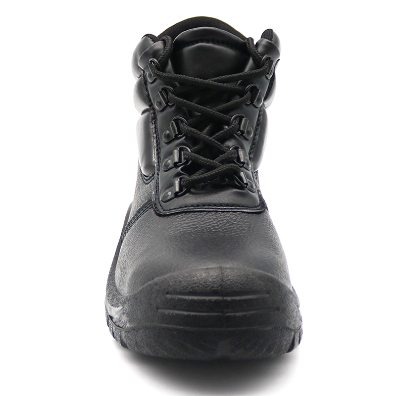 China TM3010 antislip goedkope zwarte industriële veiligheidsschoenen stalen neus fabrikant