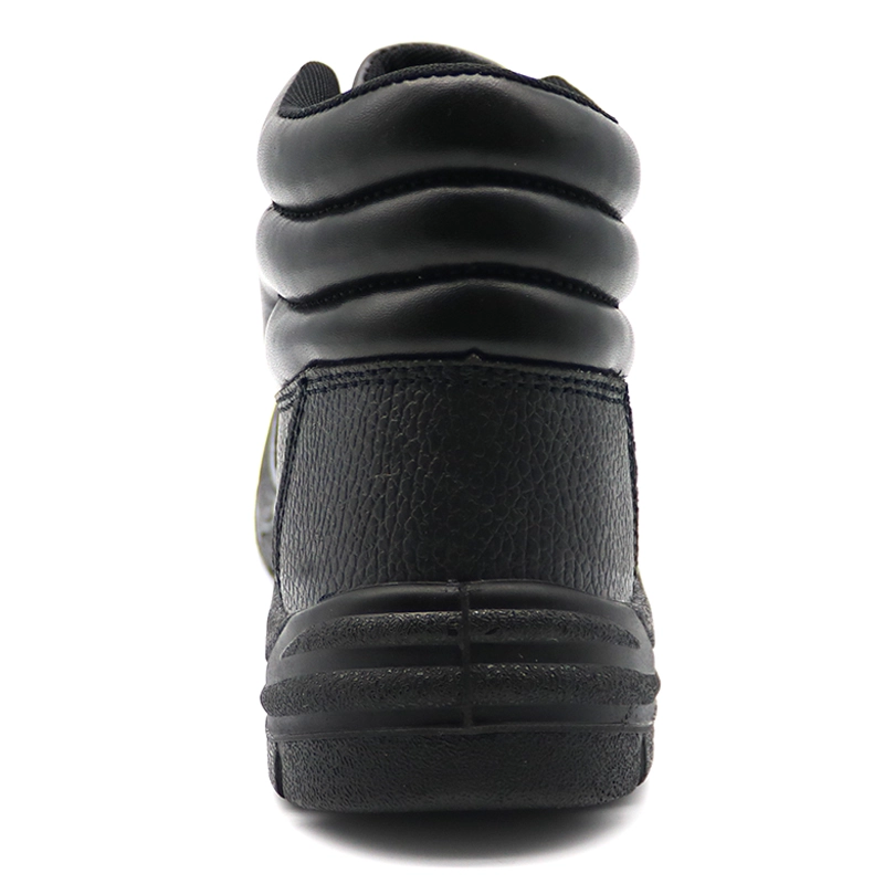 China TM3010 antislip goedkope zwarte industriële veiligheidsschoenen stalen neus fabrikant