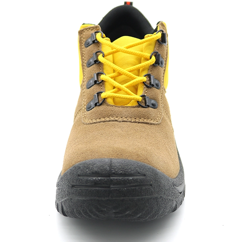 China TM3017 Anti slip steel toe puncture resistant cheap suede leather safety shoes to nigeria manufacturer