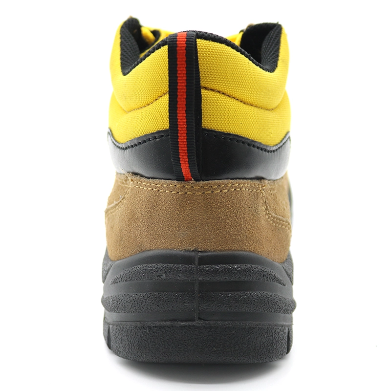 China TM3017 Anti slip steel toe puncture resistant cheap suede leather safety shoes to nigeria manufacturer