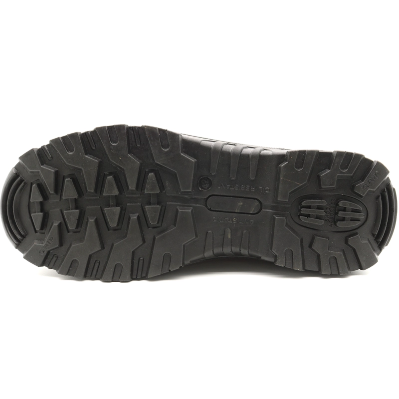 China TM3021 Brown leather anti slip steel toe prevent puncture fashion safety shoes without laces manufacturer