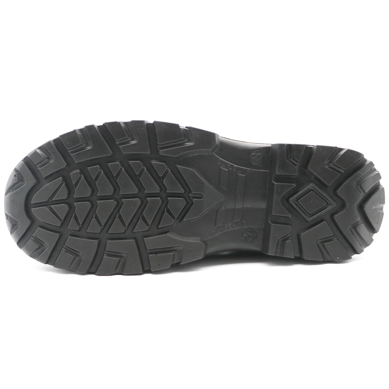 China TM5005 Low ankle black leather steel toe prevent puncture men work shoes manufacturer