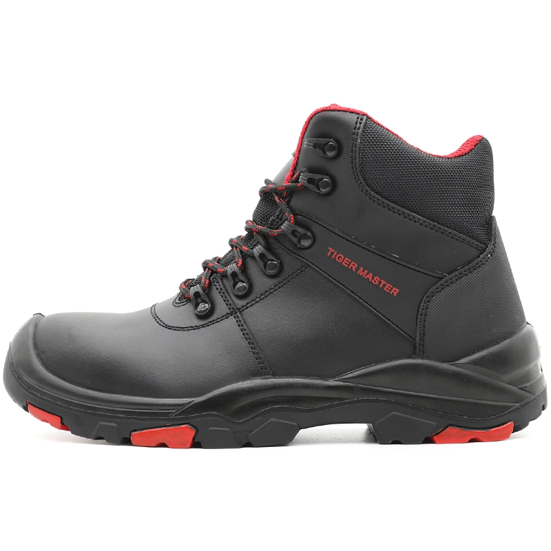 China TM108 Oil acid proof heat resistant anti puncture soft rubber safety shoes composite toe manufacturer