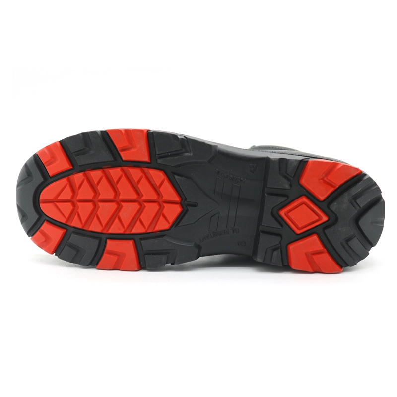 China TM108 Oil acid proof heat resistant anti puncture soft rubber safety shoes composite toe manufacturer