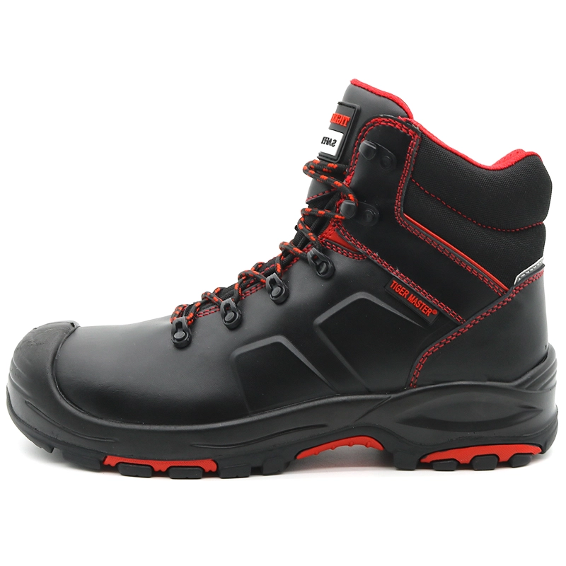 China TM7005 waterproof anti slip oil acid resistant anti puncture composite toe oil industry safety boots manufacturer