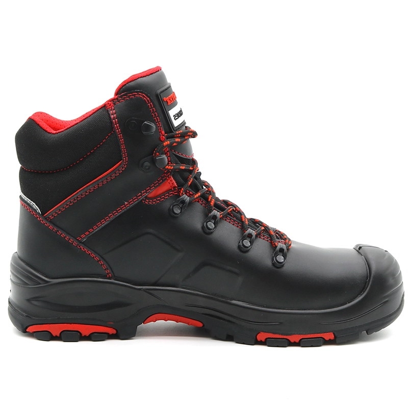 China TM7005 waterproof anti slip oil acid resistant anti puncture composite toe oil industry safety boots manufacturer