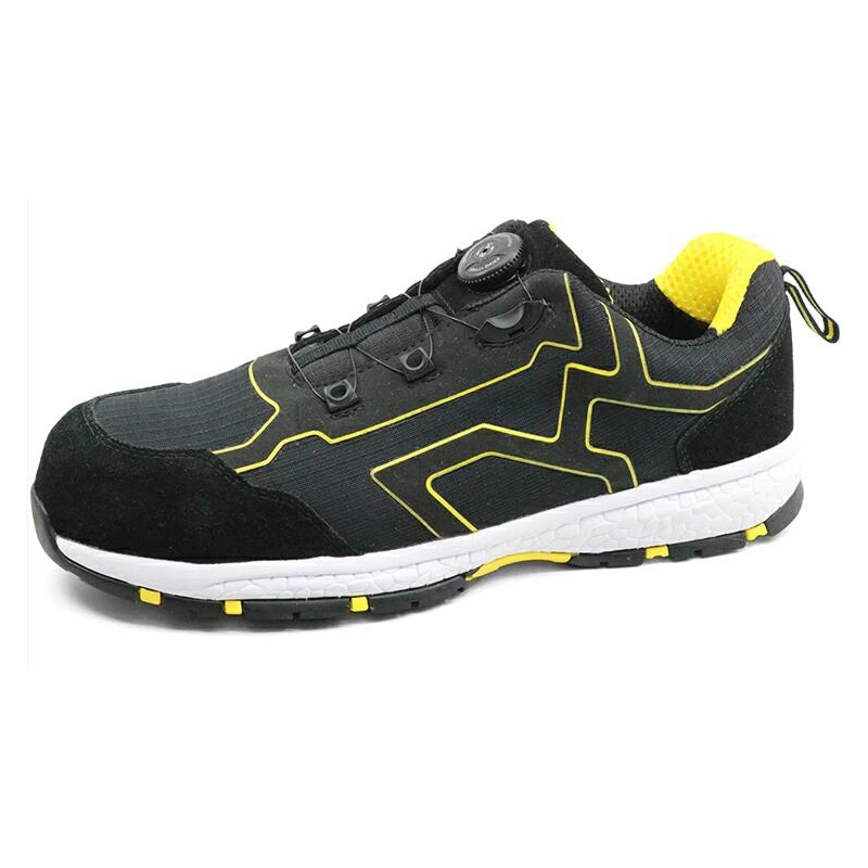 China TMC019 Anti slip fast loosen lightweight impact resistant sport type safety shoes men manufacturer