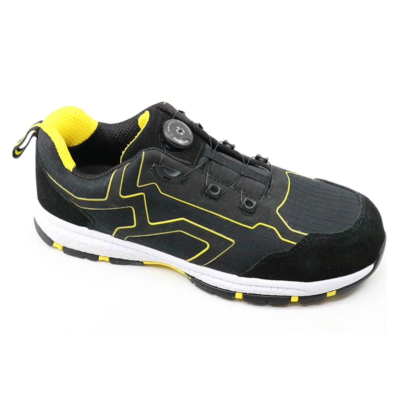 China TMC019 Anti slip fast loosen lightweight impact resistant sport type safety shoes men manufacturer