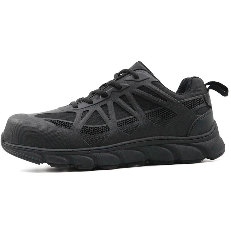 China TMC042 Lightweight oil proof composite toe metal free work shoes safety manufacturer