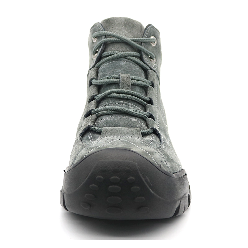 China TMC4005 Oil abrasion resistant pig leather steel toe fur lining winter safety shoes manufacturer