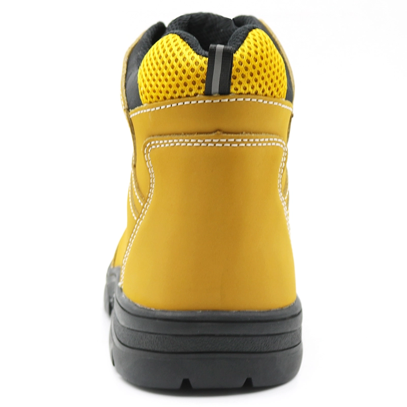 China TMC4007 Oil acid resistant rubber sole steel toe anti puncture oil industry safety boots manufacturer