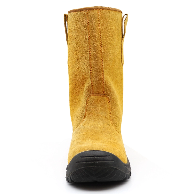 China W1019 Anti-Rutsch-Schutzstiefel aus rutschfestem Wildleder aus Stahl Hersteller