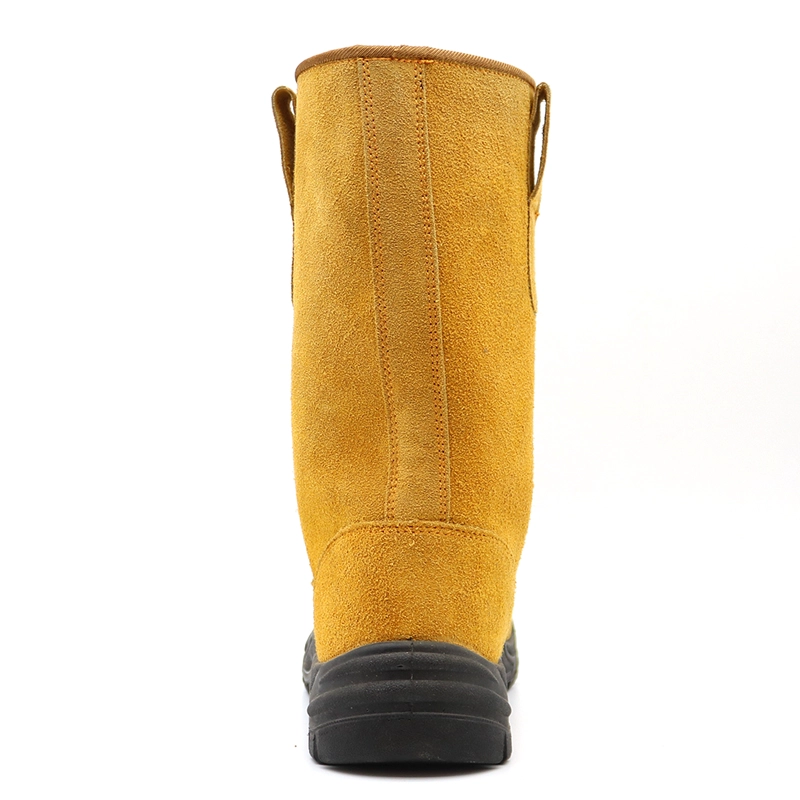 China W1019 Anti-Rutsch-Schutzstiefel aus rutschfestem Wildleder aus Stahl Hersteller