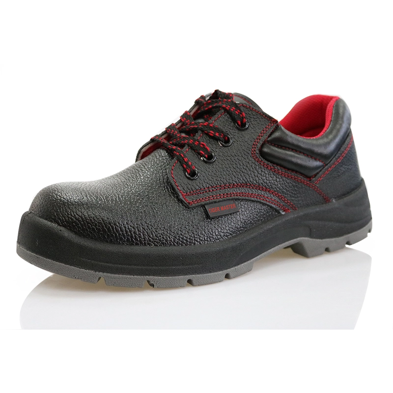 porcelana YD0191 low ankle split embossed leather work shoes fabricante