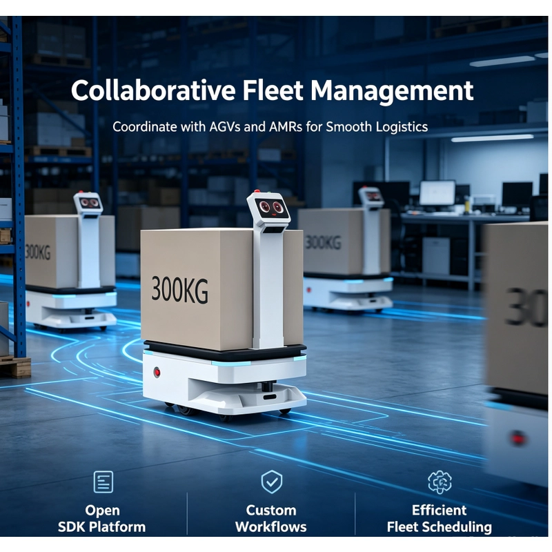 China BSI Speedboat Delivery Robot 300KG Load Capacity manufacturer