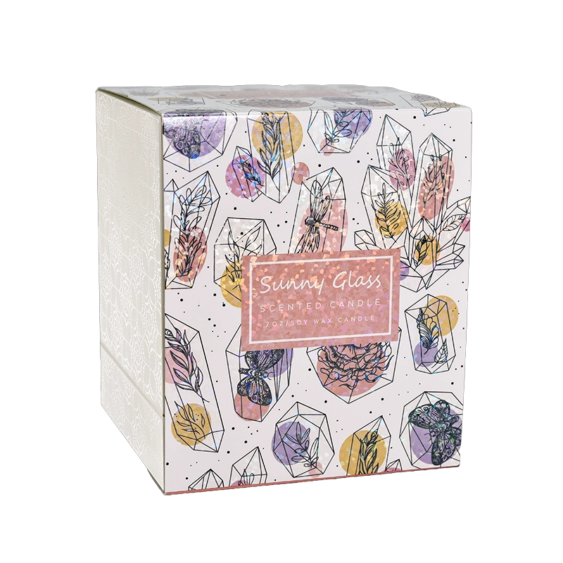 Wholesale candle holder diamond packaging box gift box box