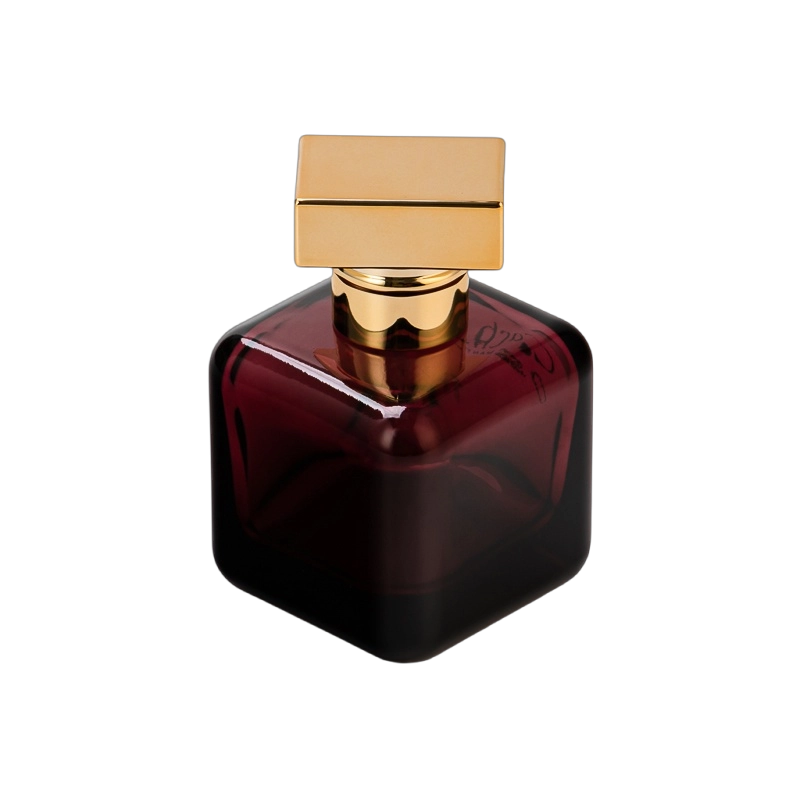 Na -customize na Red Square Perfume Bottle Fragrance Storage Container