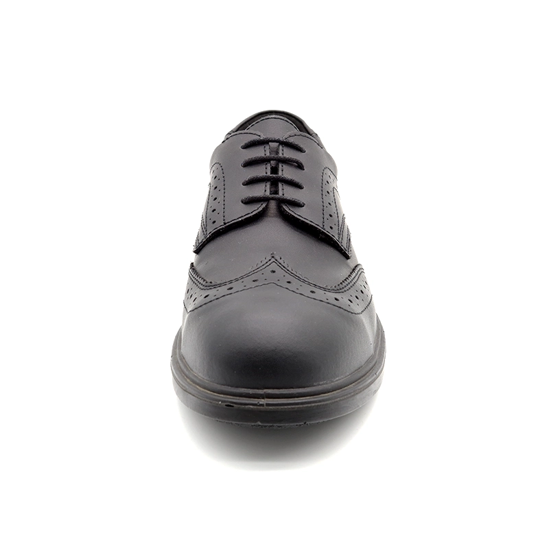 porcelana TM048 Zapato de seguridad ejecutivo para oficina para hombre con punta de fibra de vidrio antideslizante y antiperforación fabricante